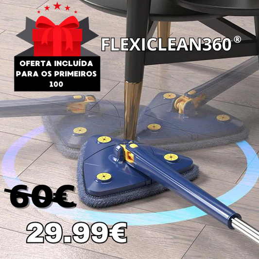 FLEXICLEAN360™ DESIGN TRIANGULAR (Oferta incluída para os Primeiros 100)