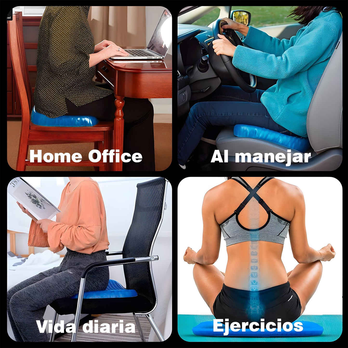 Mergulhe no conforto - Ergonomic Cushion™- (Liquidação de Encerramento)